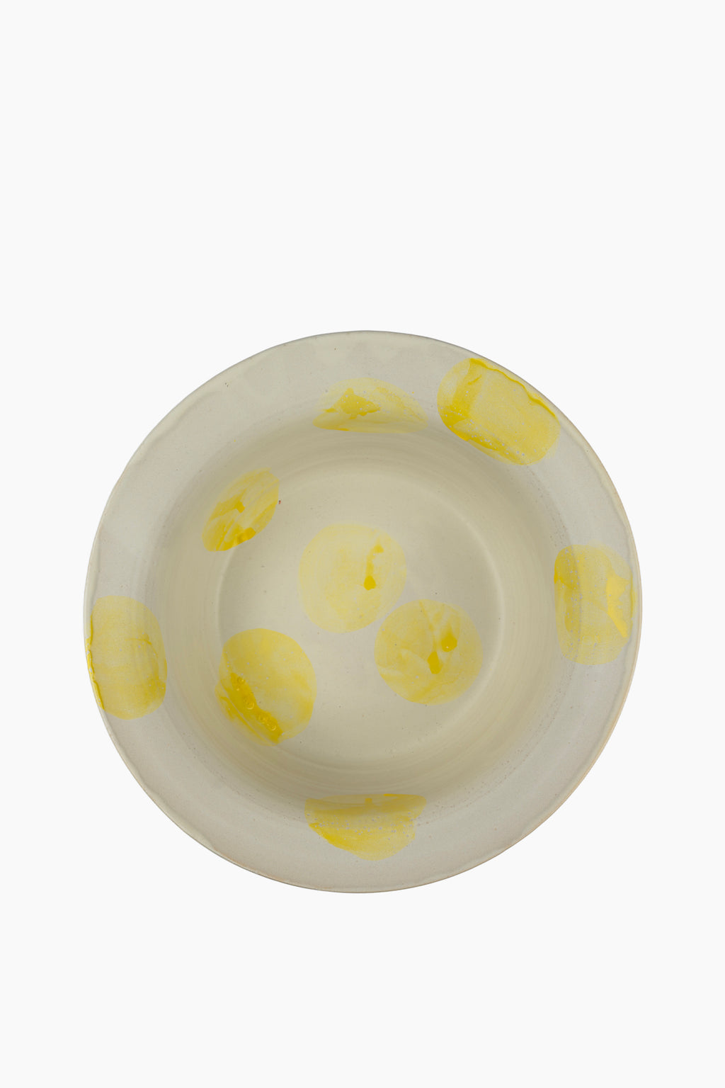 Yellow Dot Bowl