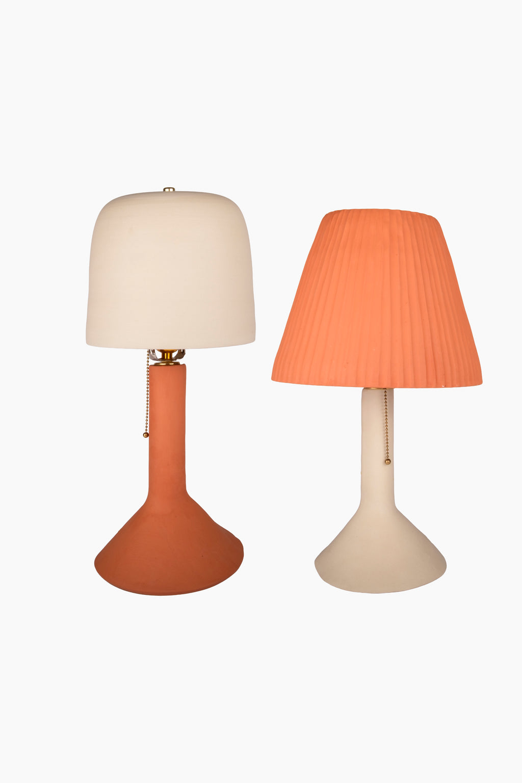 Raw Lamp with Shade | 2 Colors