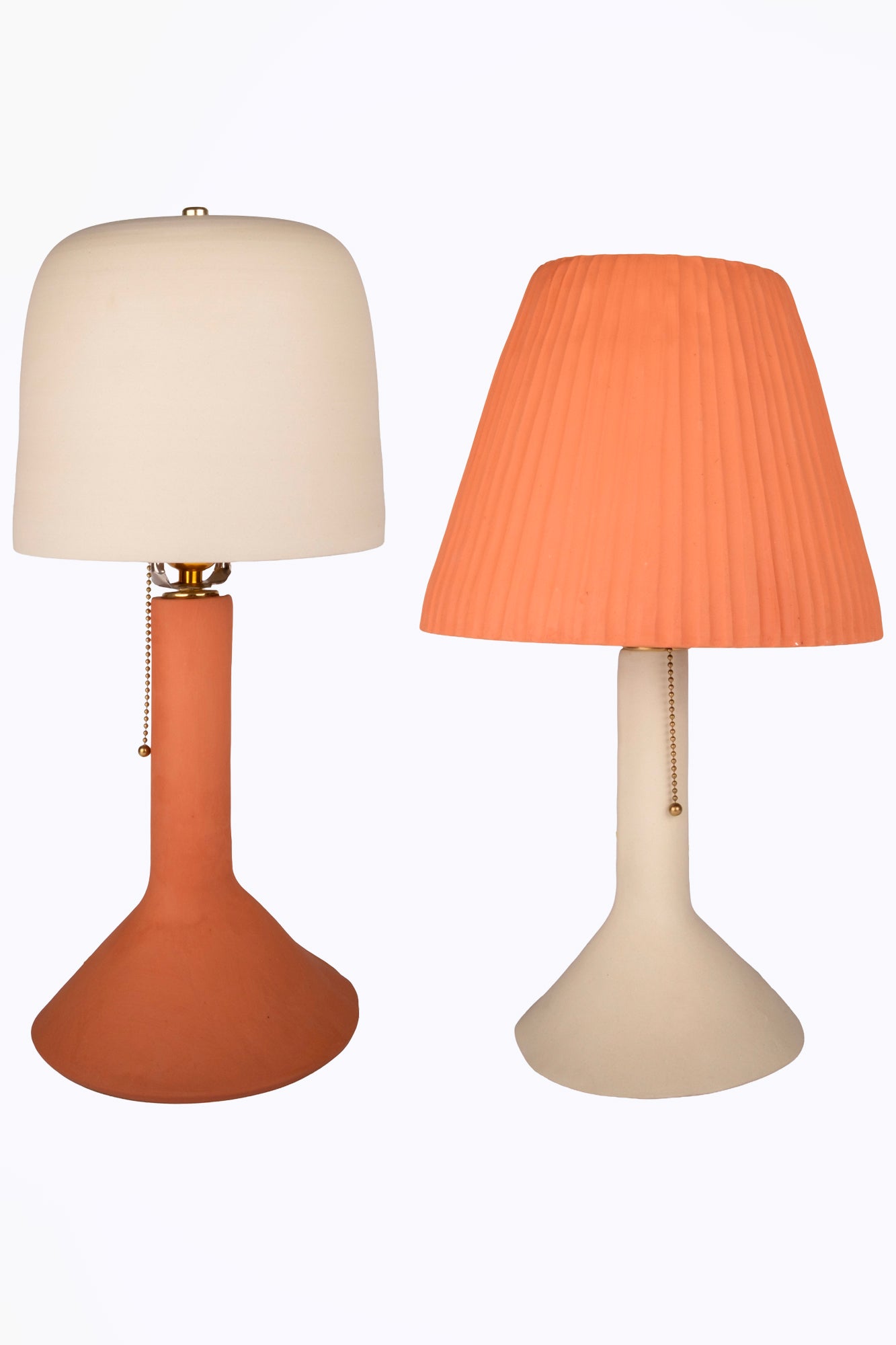Raw Lamp with Shade | 2 Colors