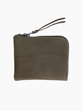 Load image into Gallery viewer, Zip Luxe Wallet  - Smooth Moss
