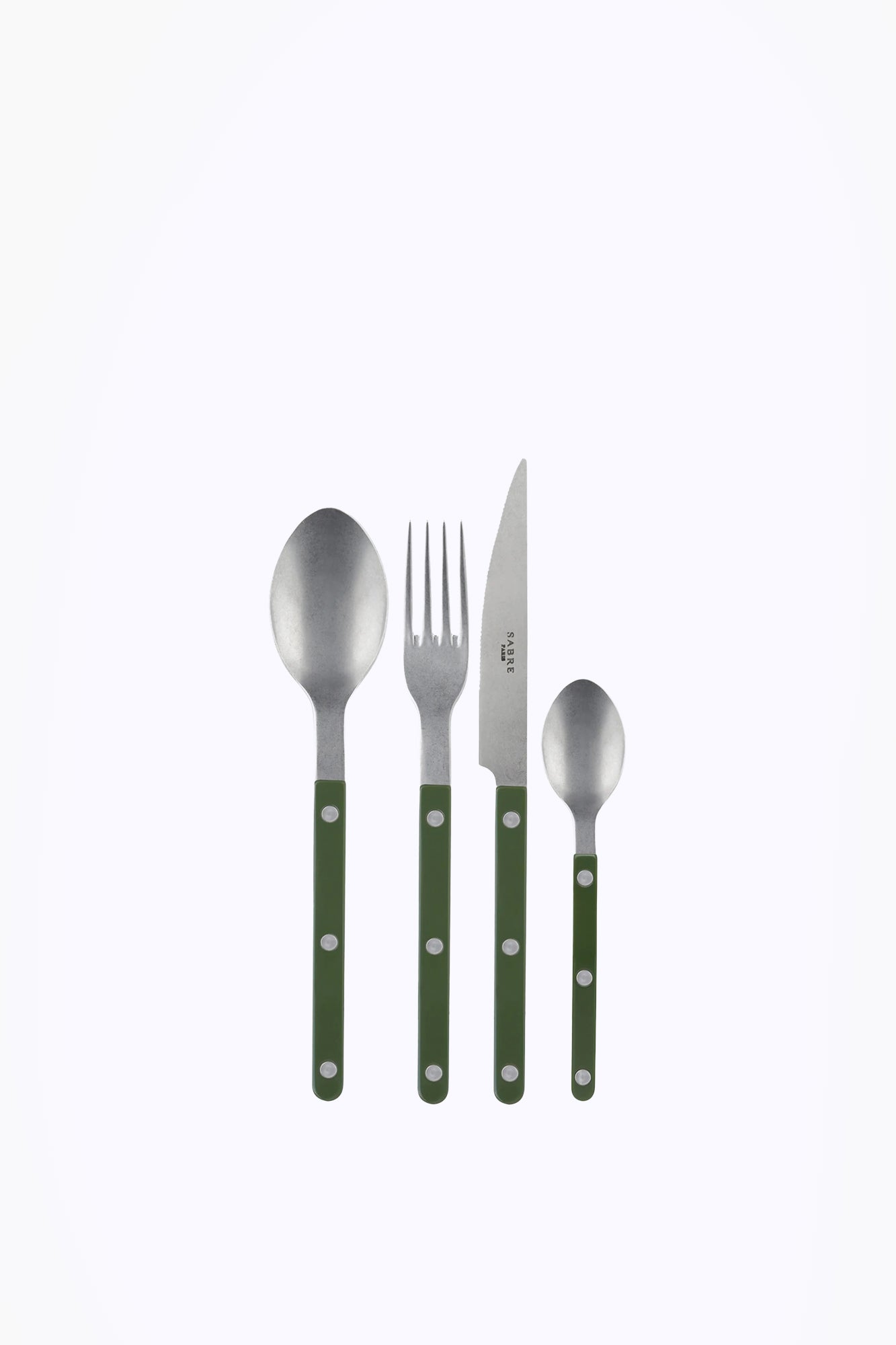 Bistrot Vintage Flatware Collection | Hunter Green