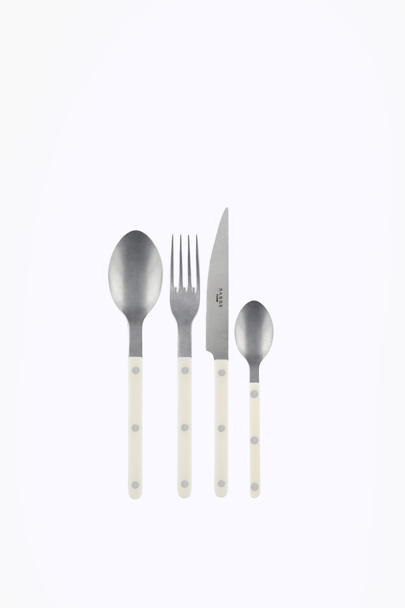 Bistrot Vintage Flatware Collection | Ivory