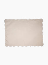 Load image into Gallery viewer, Lido Coated Placemat in Ivory/White
