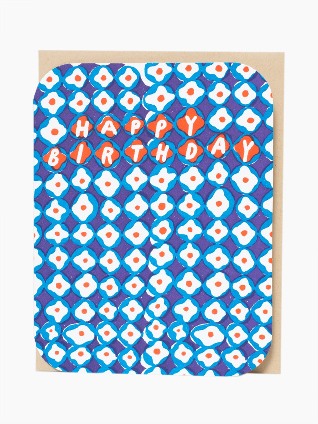 Clover Pattern Birthday Card