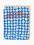 Clover Pattern Birthday Card