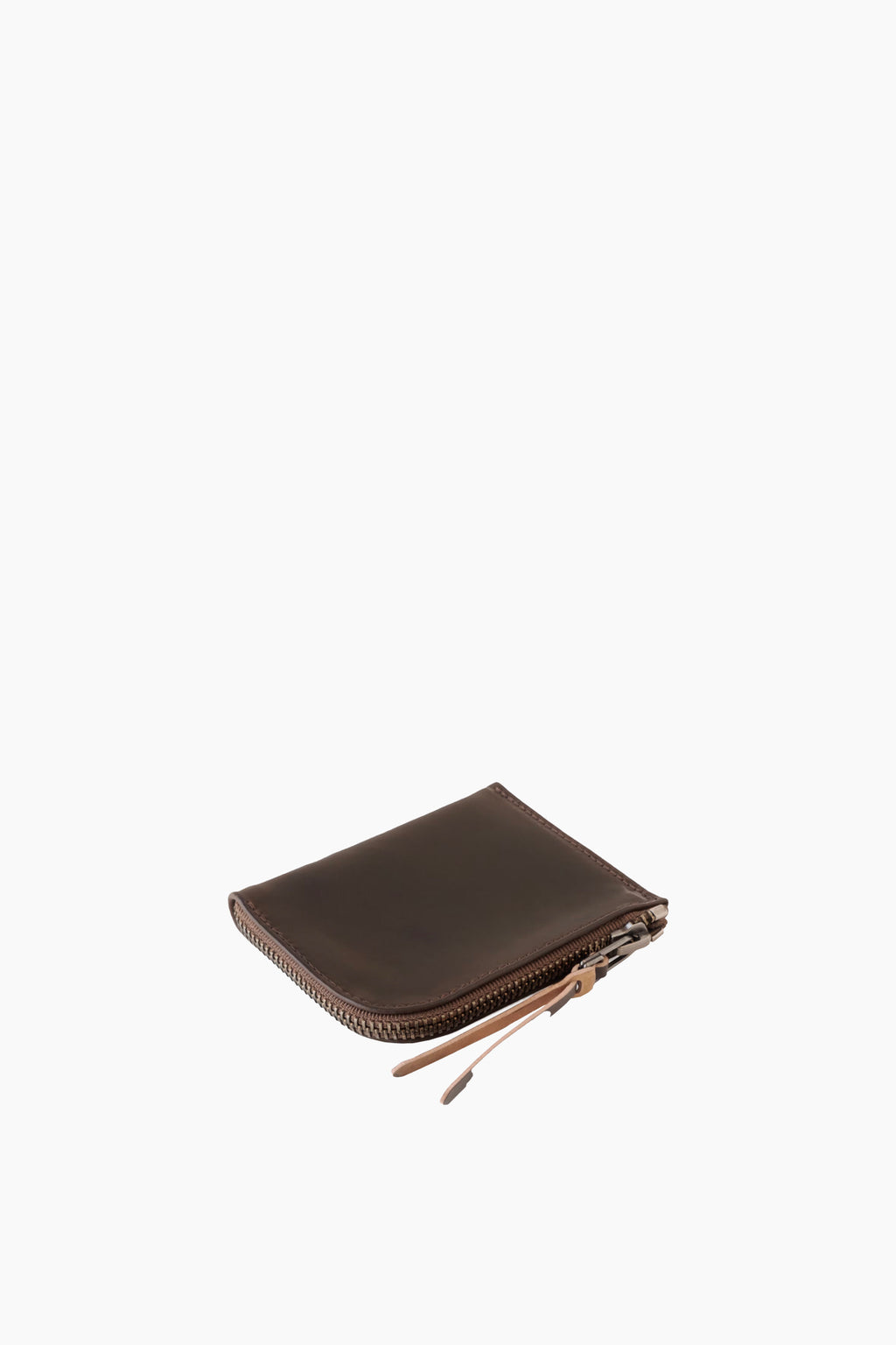Cordovan Zip Wallet | Dark Cognac Shell