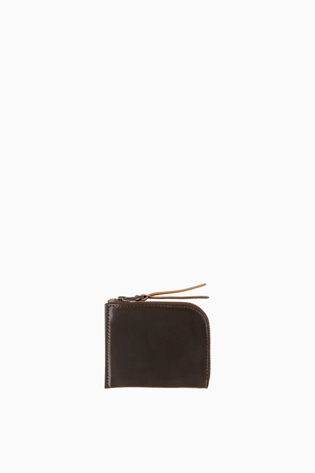 Cordovan Zip Wallet | Dark Cognac Shell
