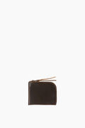 Cordovan Zip Wallet | Dark Cognac Shell