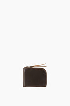 Cordovan Zip Wallet | Dark Cognac Shell