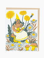 Dandelion Baby Card