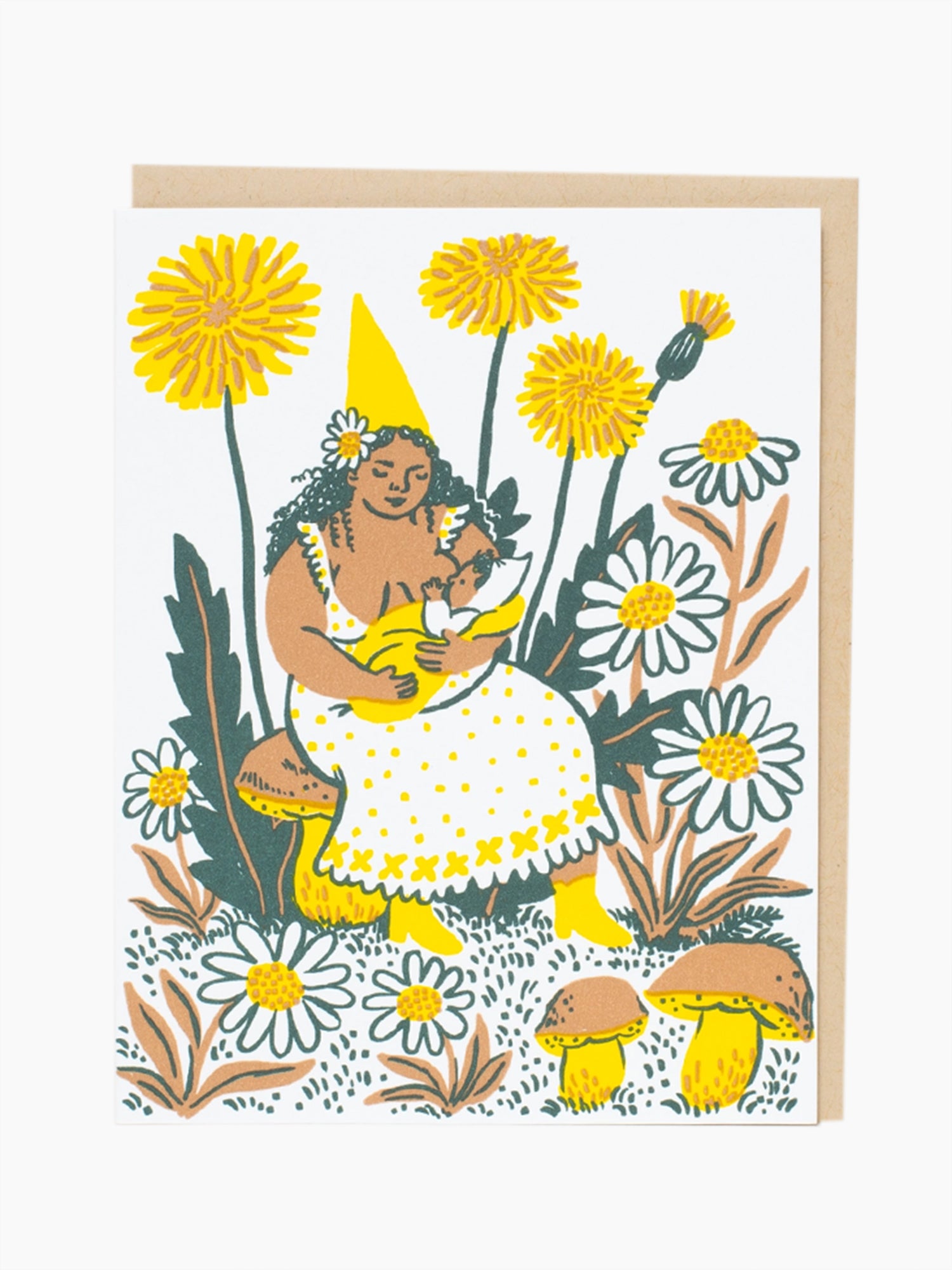 Dandelion Baby Card