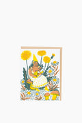 Dandelion Baby Card