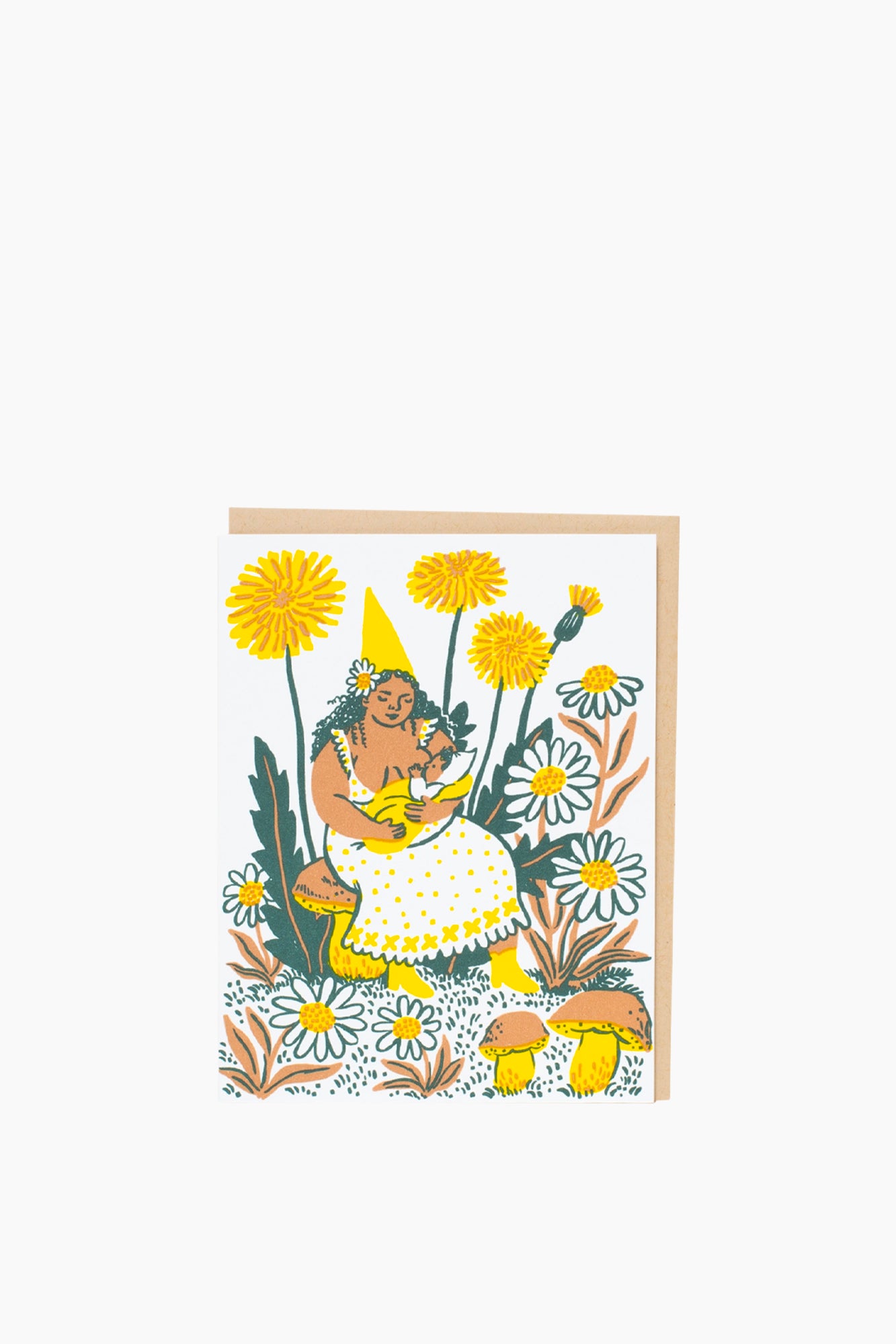 Dandelion Baby Card