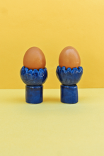 Load image into Gallery viewer, Alma Egg Cups (Blue) Set of 2
