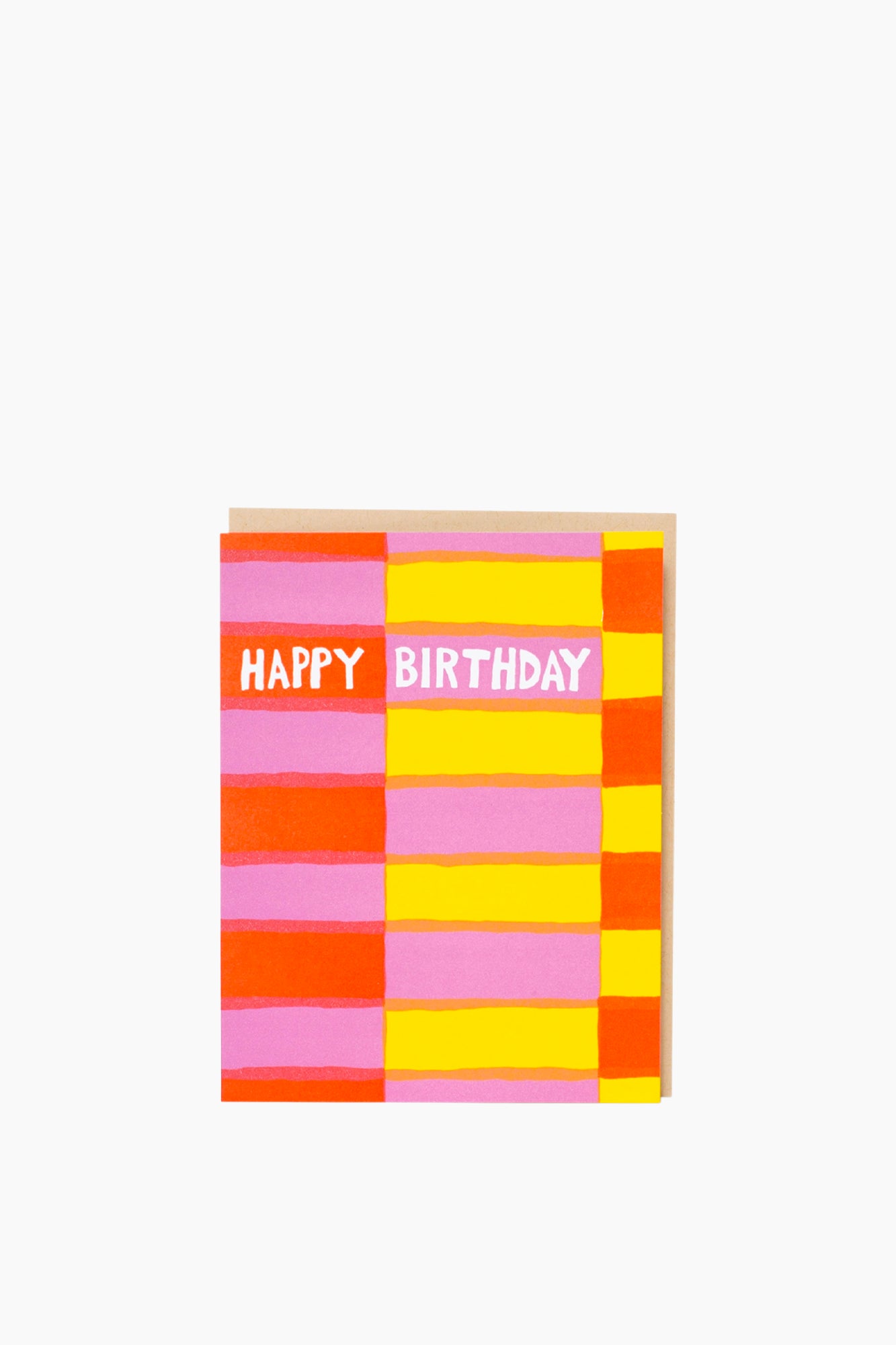 Fruit Stripe Birthday Card