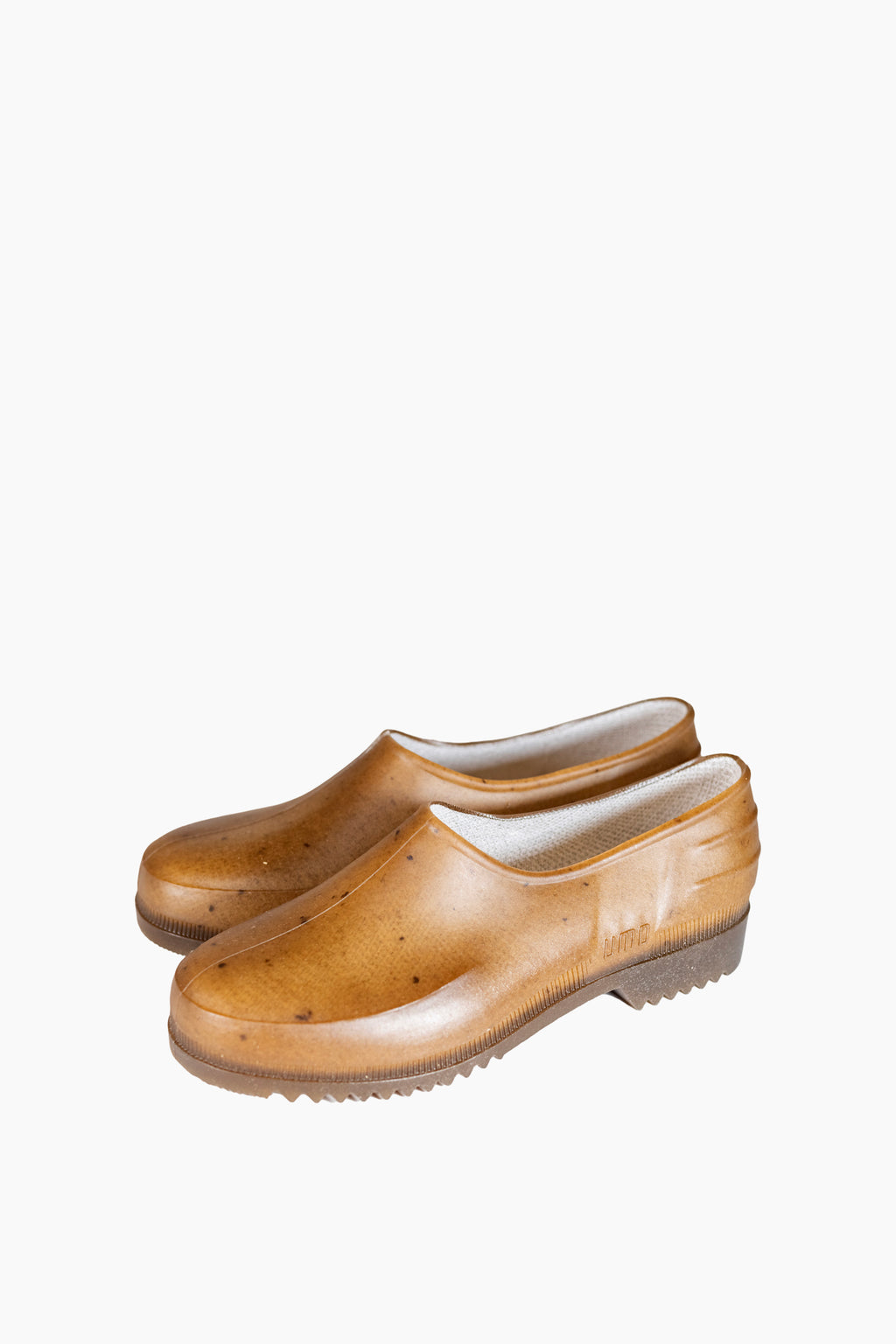 French Recycled Hemp Gardening Clogs in Sepia