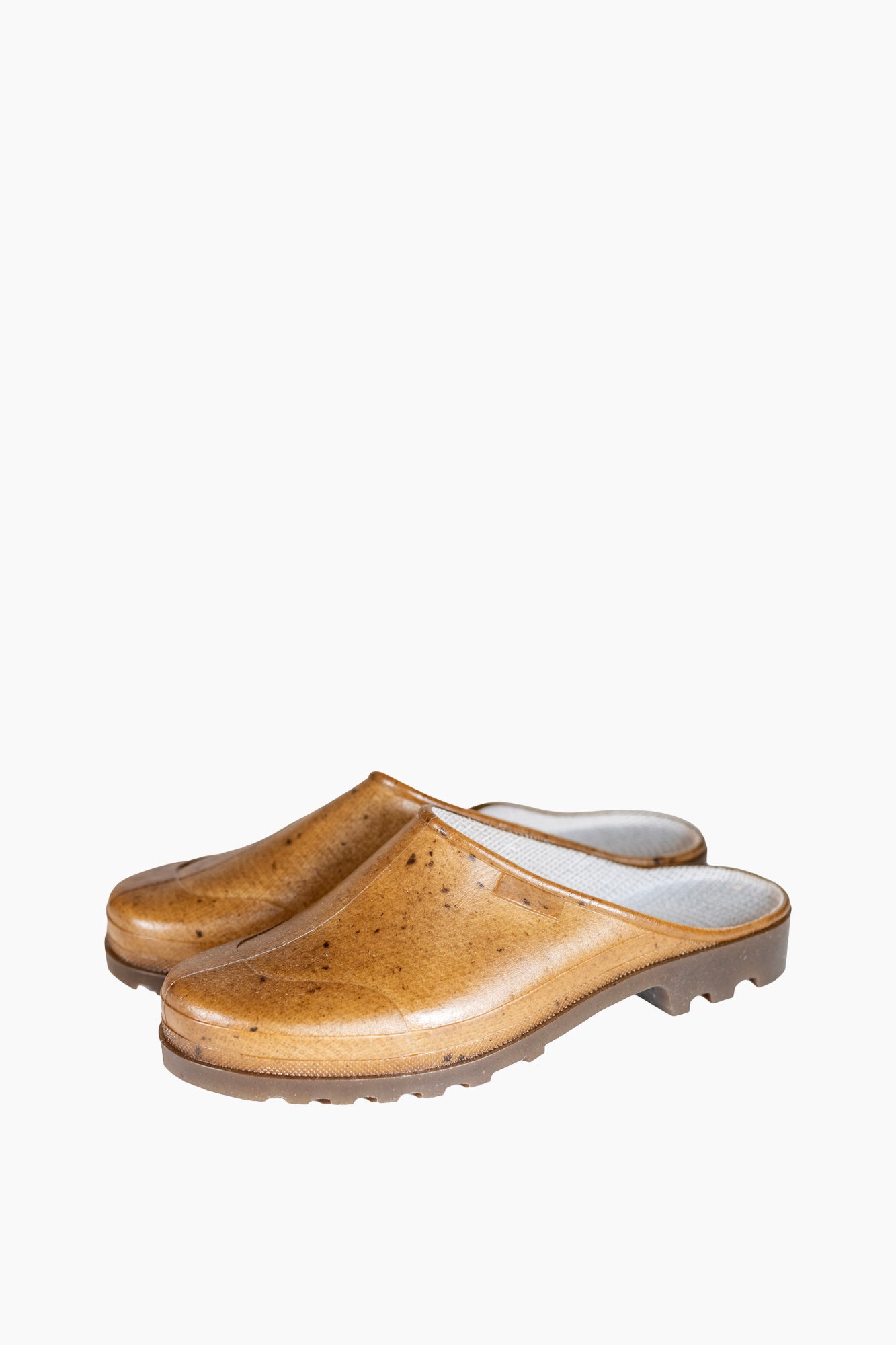 French Recycled Hemp Mules in Sepia