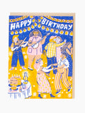 Birthday Dance Card