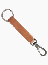 Load image into Gallery viewer, Loop Keychain with Snap Hook - Natural Shell Cordovan
