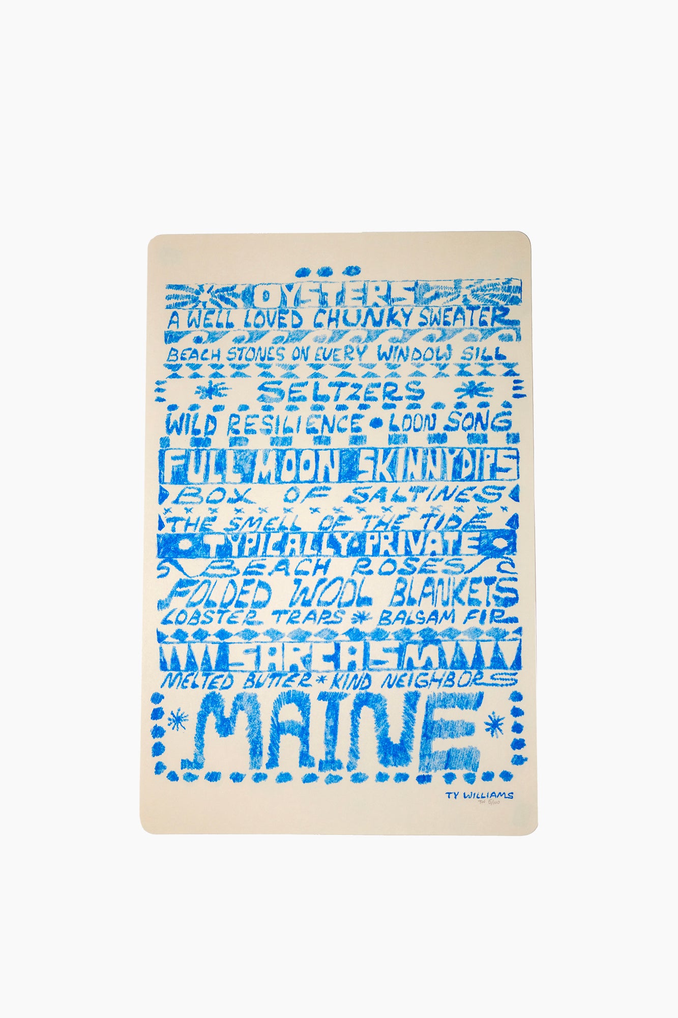 Maine Poster