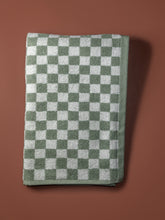 Load image into Gallery viewer, Josephine Organic Cotton Hand Towel, Sage &amp; Chalk
