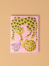 Load image into Gallery viewer, Hello Little One Leopard Baby Card
