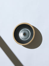 Load image into Gallery viewer, Black Stoneware Incense Holder
