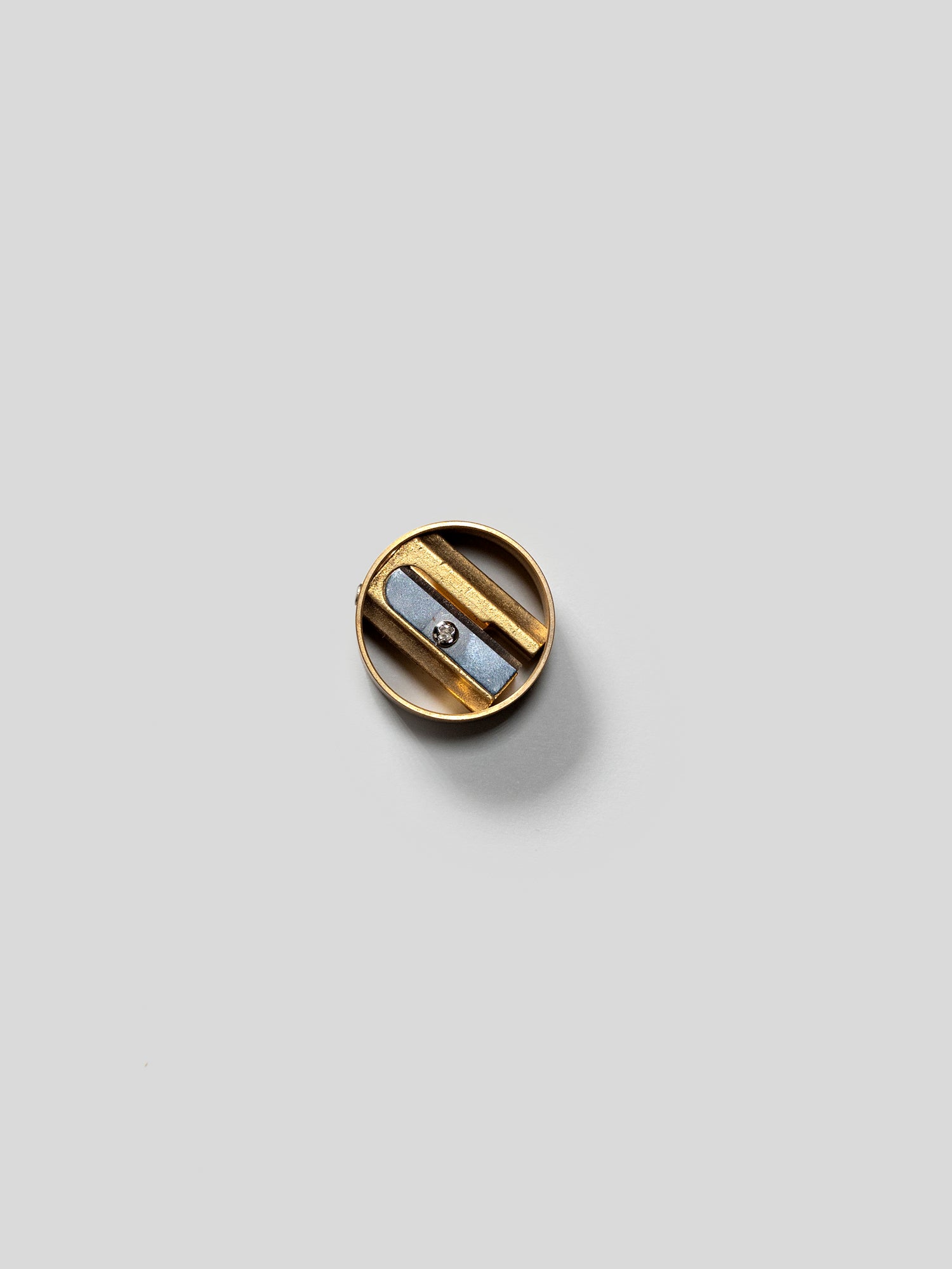 Round Brass Sharpener