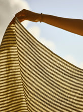 Load image into Gallery viewer, Full Size Linen Chambray Towel - White Stripe

