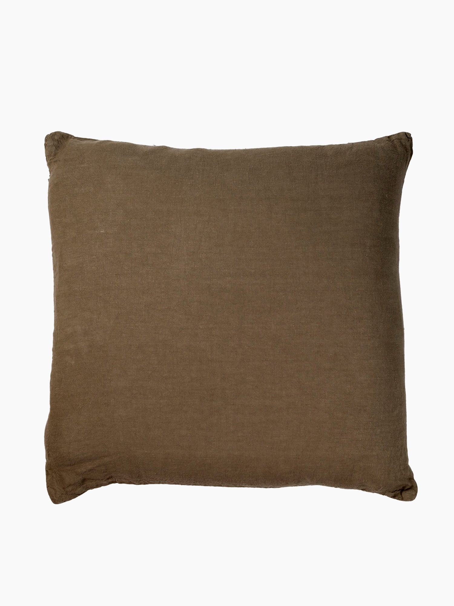 Linen Throw Pillow | Olive