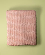 Load image into Gallery viewer, Blush Waffle Bath Towel
