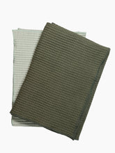 Load image into Gallery viewer, Sage &amp; Olive Waffle Dish Towels, Set of 2
