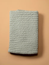 Load image into Gallery viewer, Sage Waffle Hand Towel

