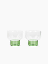 Load image into Gallery viewer, Aita Green Set of 2 Glasses
