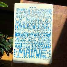 Load image into Gallery viewer, Maine Poster
