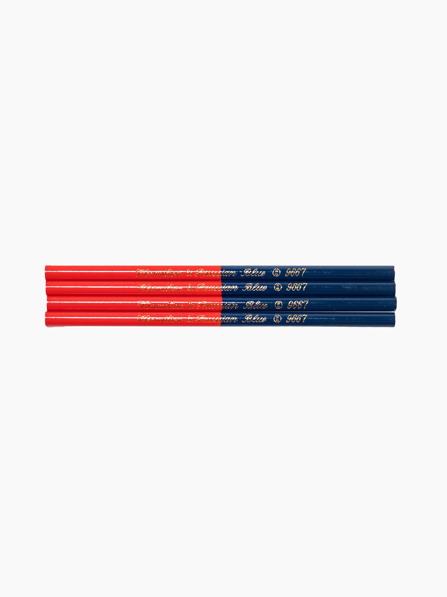 Kita-Boshi  Vermillion & Prussian Blue Pencils | Set of 12