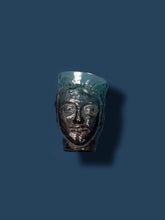Load image into Gallery viewer, Verre Tête Color Mix Purple &amp; Turquoise
