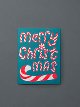 Load image into Gallery viewer, Merry Christmas Candy Cane Card
