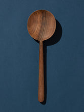 Load image into Gallery viewer, Hand Carved Walnut Spoon | Large Round
