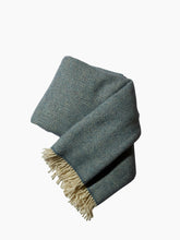 Load image into Gallery viewer, Herringbone Throw - Twilight Blue
