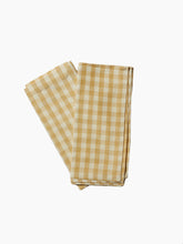 Load image into Gallery viewer, Wheat Gingham Napkins
