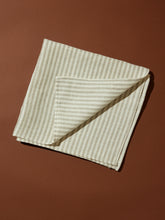 Load image into Gallery viewer, Full Size Linen Chambray Towel - White Stripe
