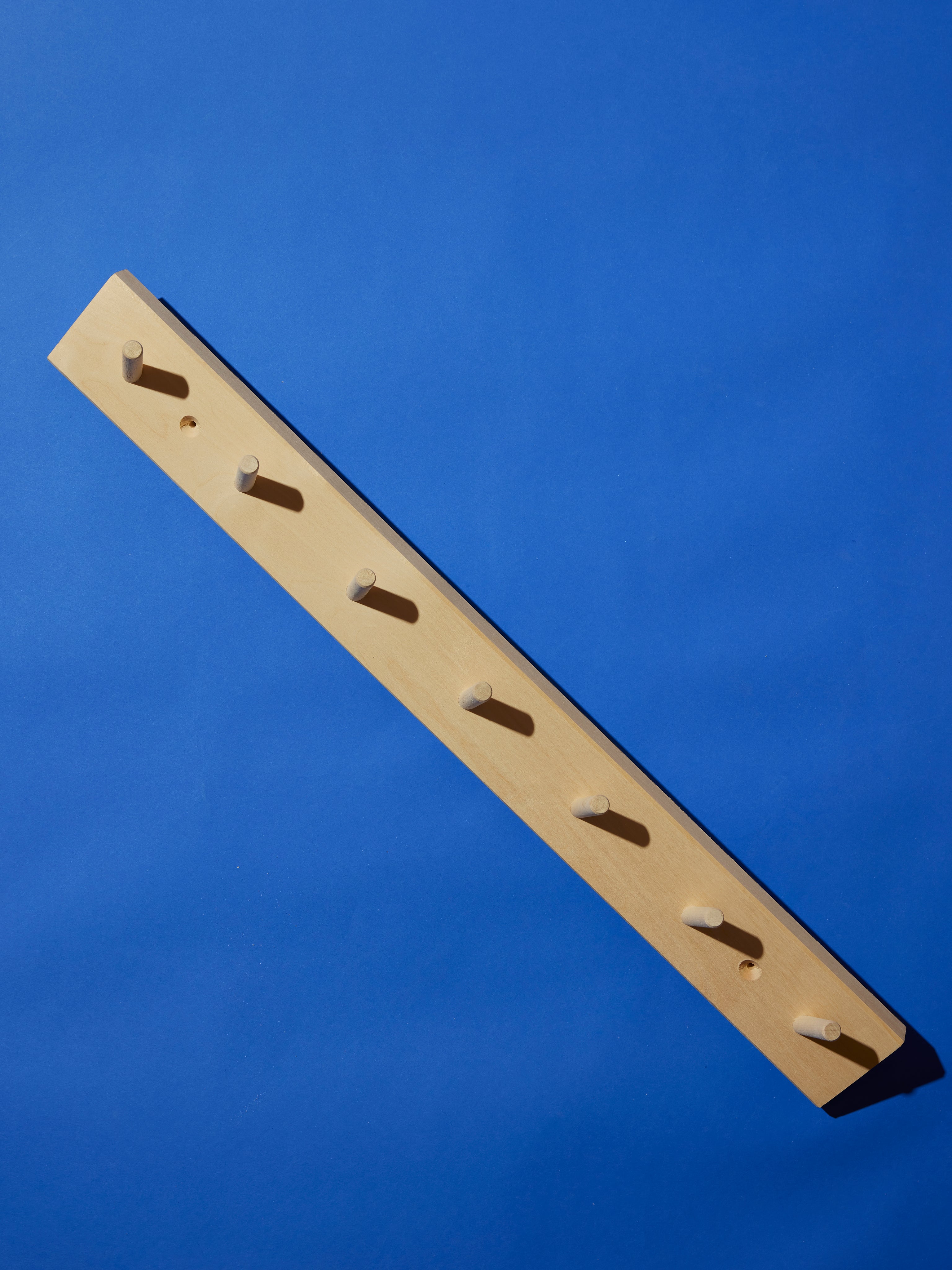 Wooden Rack | 7 Hooks