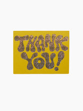 Load image into Gallery viewer, Glitter Hologram Foil Thank You Card
