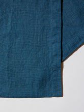 Load image into Gallery viewer, Indigo Linen Tablecloth

