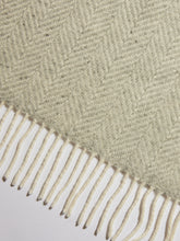 Load image into Gallery viewer, Herringbone Throw - Fog
