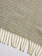 Load image into Gallery viewer, Patterned Throw - Navy/Pearl Stripe
