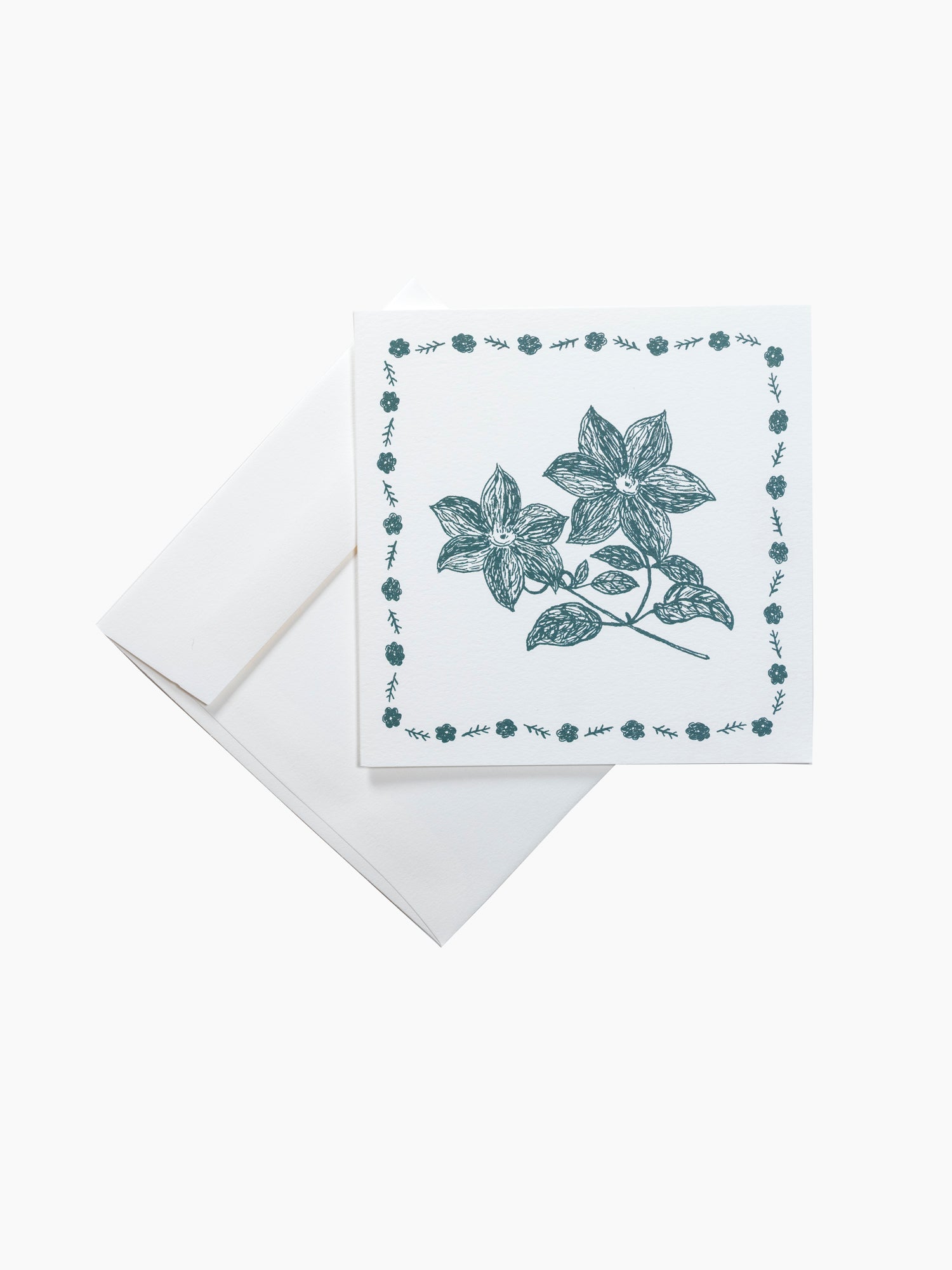 Rebekah Miles Vine Flower Card