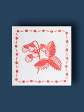 Load image into Gallery viewer, Rebekah Miles Wild Strawberries Card
