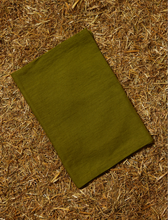 Load image into Gallery viewer, Moss Green Linen Table Runner
